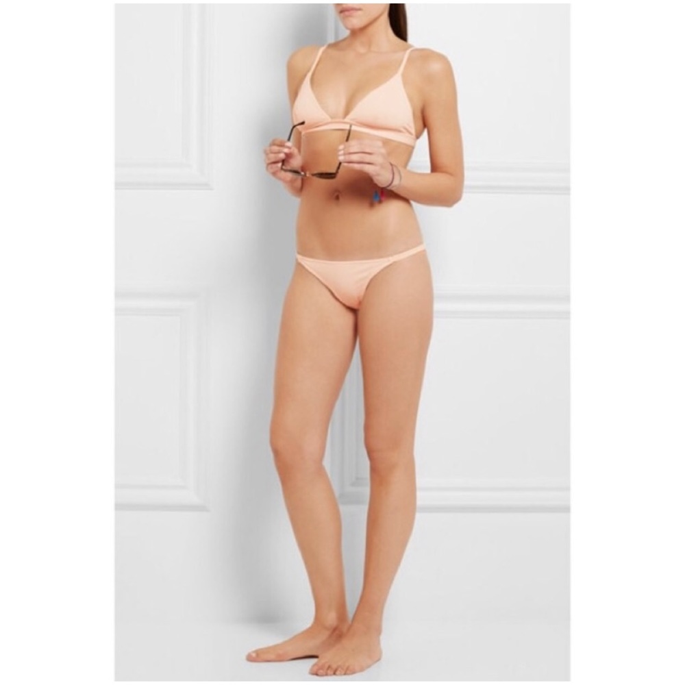 Solid & Striped Morgan Bikini in Petal Pink - NEW WITH TAGS
